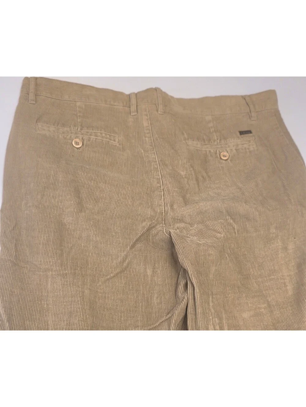 IZOD Men's Beige Corduroy Pants Size 36/34